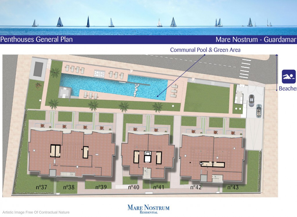 New Build - Penthouse Apartment - Guardamar del Segura