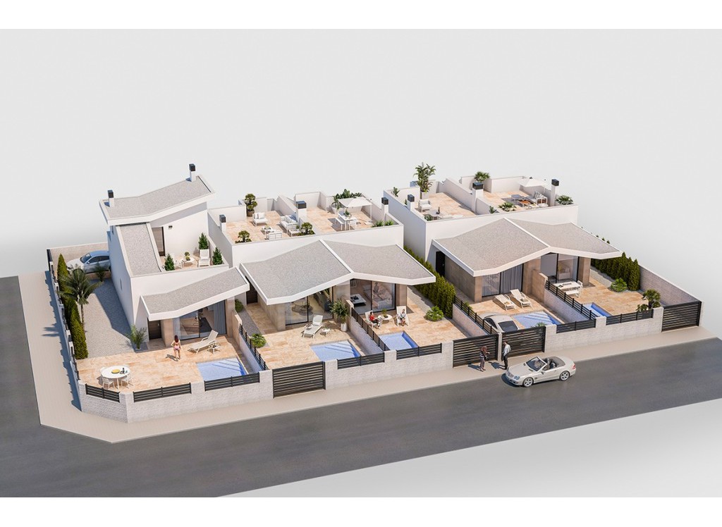 Nieuwbouw - Twee onder een kap - Benijofar