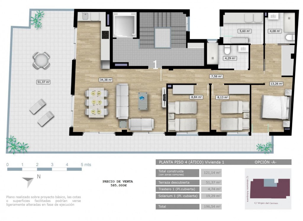 Venta - Departamento - Santa Pola - Calas de Santiago Bernabeu
